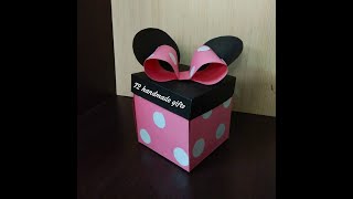 Minnie Exploding Box for kids 🎁 || PALLADIUM ART CLASS