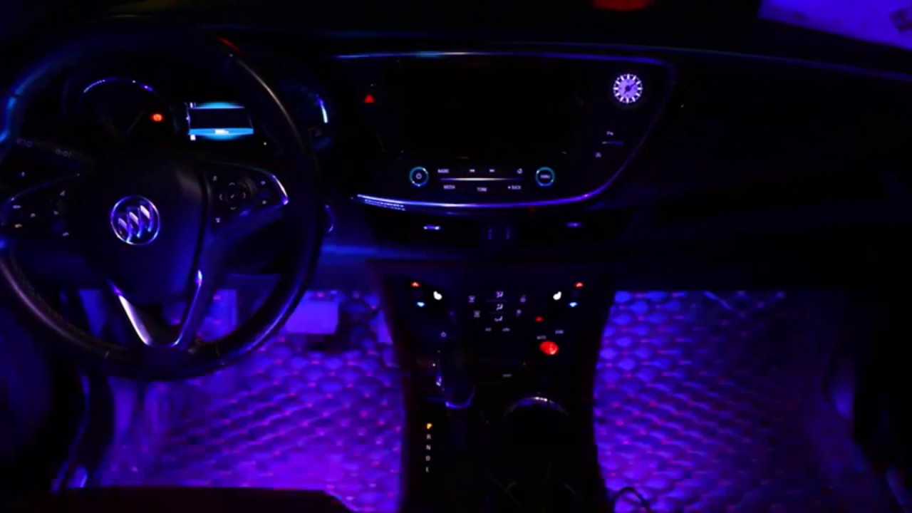 Interior Car Lights Govee Car LED Strip Light Upgraded Two-Line Design 4pcs 48 