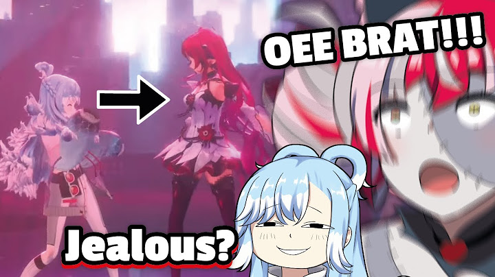 Ollie got jealous on Kobo staring Irys's Booba during Hololive Countdown performance!