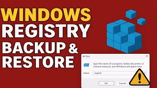 Windows Registry Tips | Backup Before Editing | Windows Registry Backup &amp; Restore Trick | Tips Hindi
