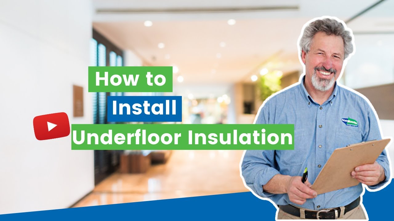 How to Install Underfloor Insulation by YouTube