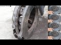 How to change a old clutch plate and cleaning pressure plate