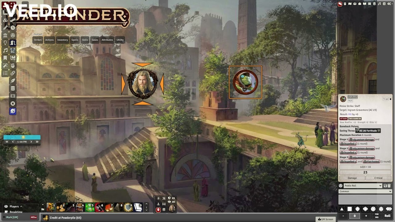 Stages of Affliction in Pathfinder 2e Foundry YouTube