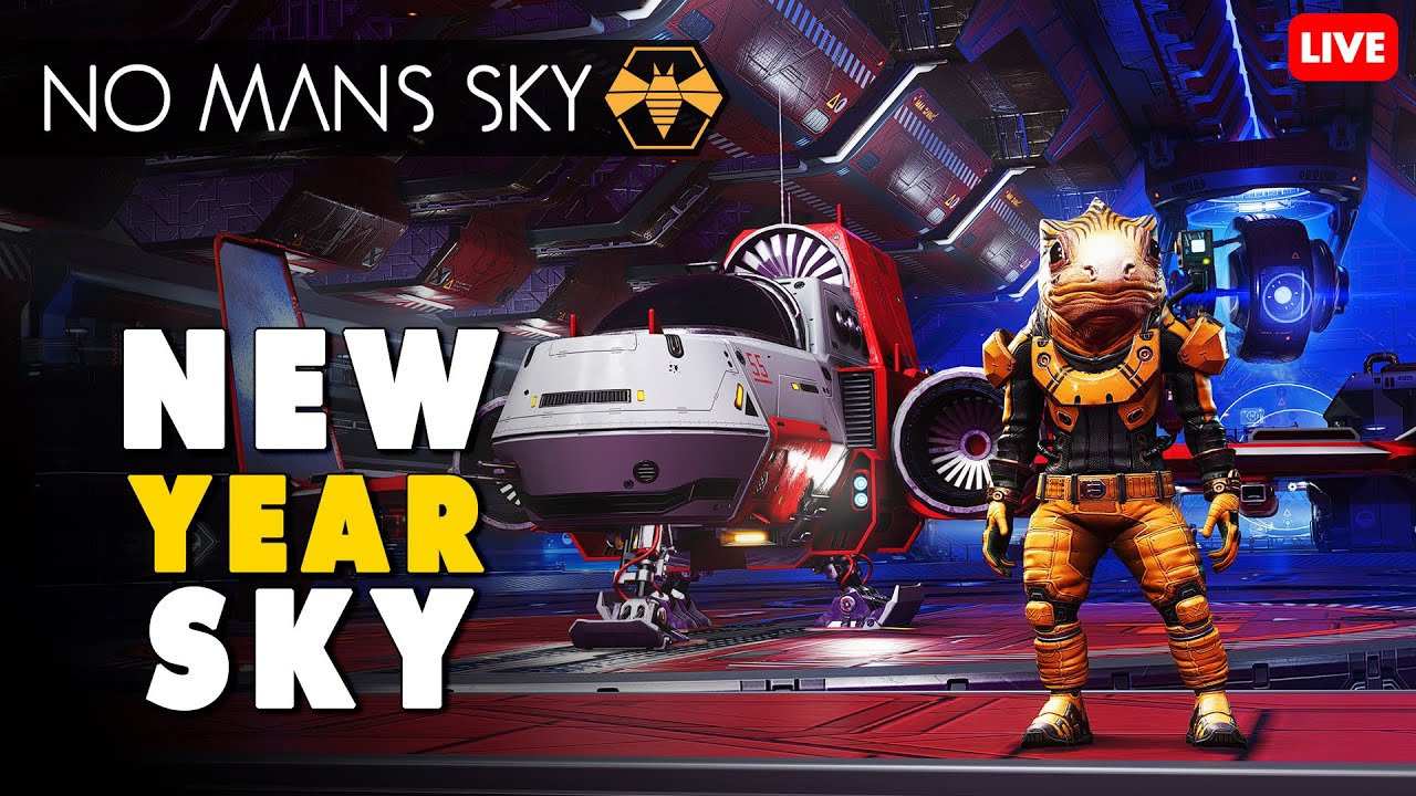 🔴 New Year Sky | No Man’s Sky Chill Playthrough