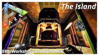 Killing The Alpha Rex and Workshop - Ark Vanilla Ep5