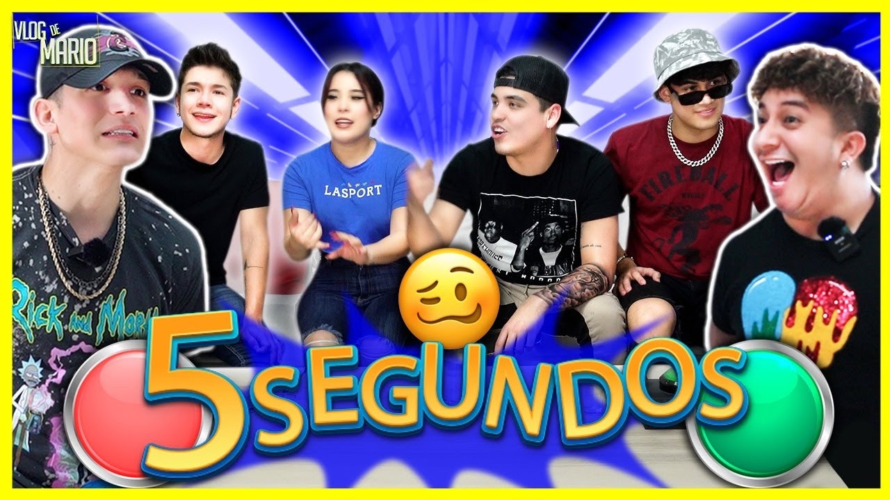 GUERRA de los 5 segundos con mis amigos. Les falta barrio 😂 🤟 | Mario