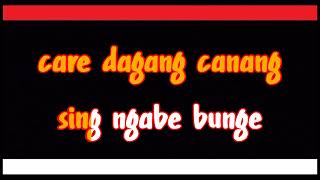 Dagang Canang Sing Ngabe Bunga KARAOKE  - Ray Peni