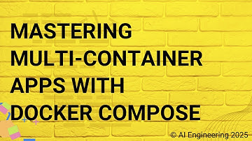 Mastering Multi-Container Apps with Docker Compose