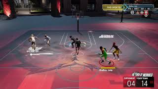 NBA 2K22 PS5 Winning Challenge/Series, using all Bronze Badges in this gameplay on the 3v3 court