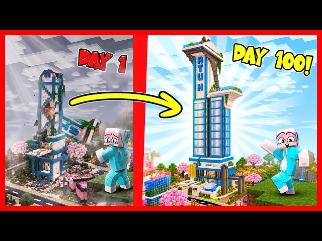 ATUN MEMBANGUN KEMBALI RUMAH YANG SUDAH DITINGGALI SELAMA 5 TAHUN DI MINECRAFT !! Feat @sapipurba