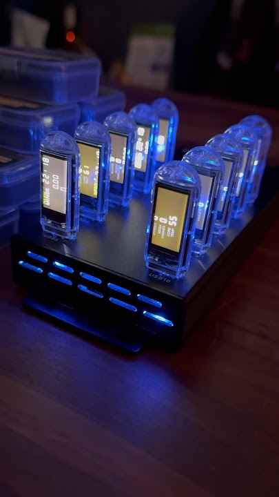 10x NerdMiner Combo: Easy USB mining, stunning RGB at night! WOW! #BitcoinMerch #BTC #mining
