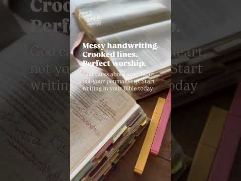 Bible Journaling and Bible Study Encouragement 