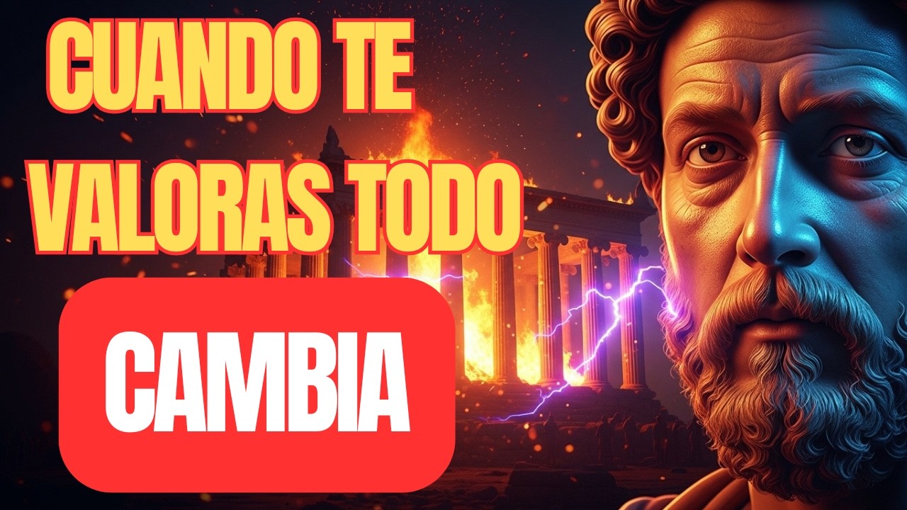 CUANDO TE VALORAS, SE NOTA: El Estoicismo de Marco Aurelio Para ATRAER LO MEJOR (Amor Propio)