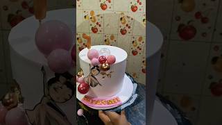 Girl cake??☺️shortsviral trendingshorts cakephotocake birthdaycake shortsfeed birthdaycake