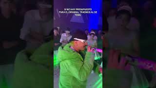 Si no ahy presupuesto 📲🎤🇵🇪💚#huancayo_perú🇵🇪❤ #quinceaños #ferxxotributo #paratí #fiesta
