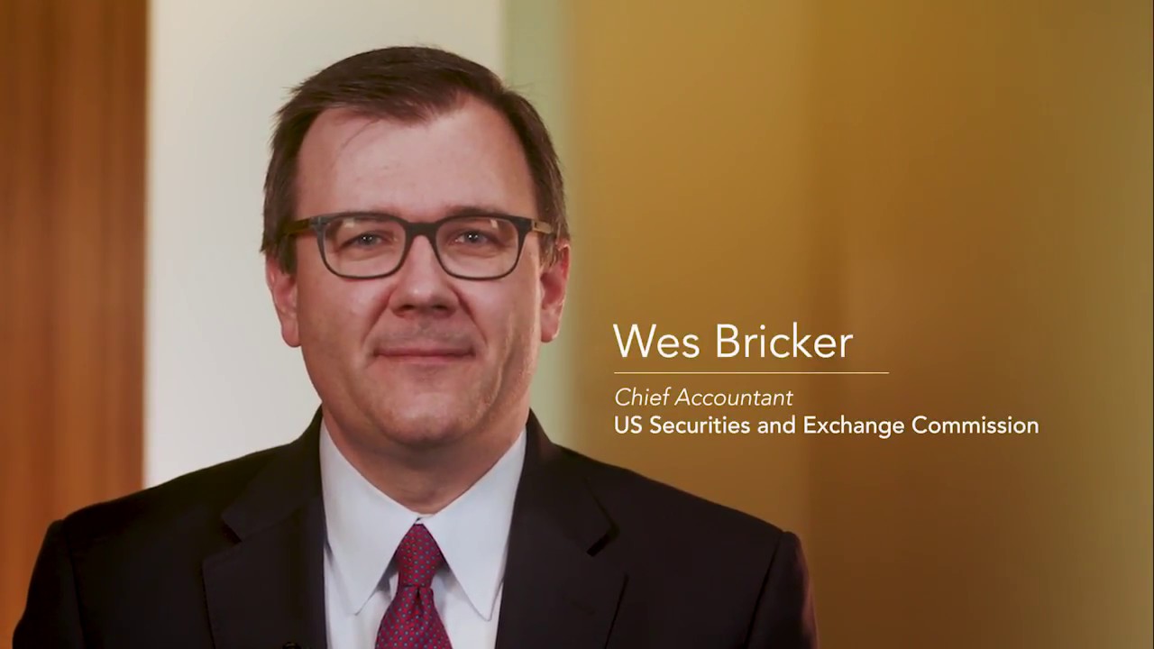 Wes Bricker on Financial-reporting Structure - YouTube