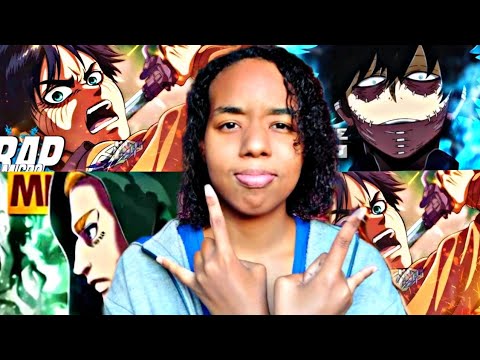 REACT- 3 em 1, Vibe Erwin Smith (Cover) - Vinidrv, Rap do Dabi - Kaikke, Rap do Eren- Micr0 NTF