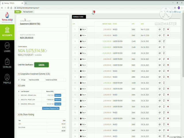 Monthly Contribution Update p