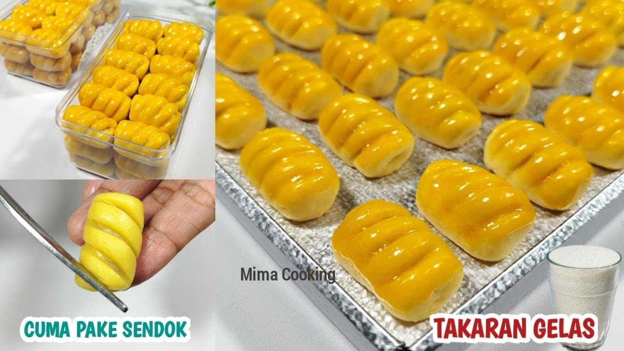 TANPA MIXER TANPA CETAKAN.. NASTAR EKONOMIS FULL MARGARIN | KUE KERING LEBARAN 2025
