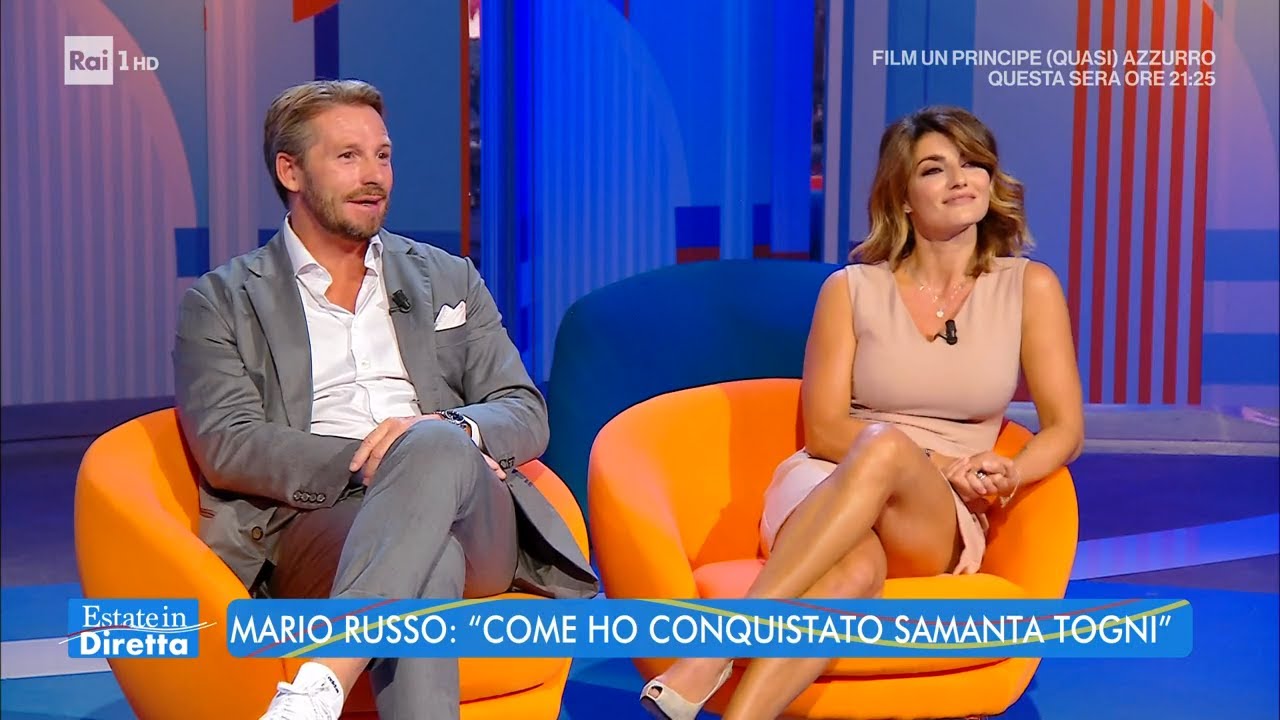 Samanta Togni e il marito si raccontano - Estate in diretta - 09/08/2022