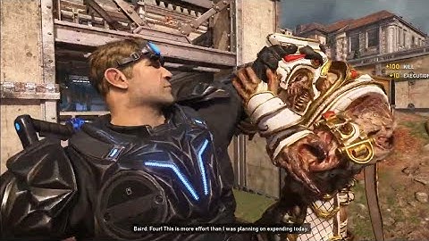 Gears 5 - All Executions With Black Steel Classic Baird!