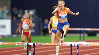 Femke Bol🔥52.67s I 400M Hurdles European Championships Munich 2022