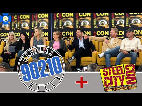 BEVERLY HILLS 90210 Reunion Panel – Steel City Con April 2024