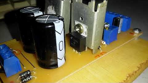 LM317 LM337 Bipolar Power Supply