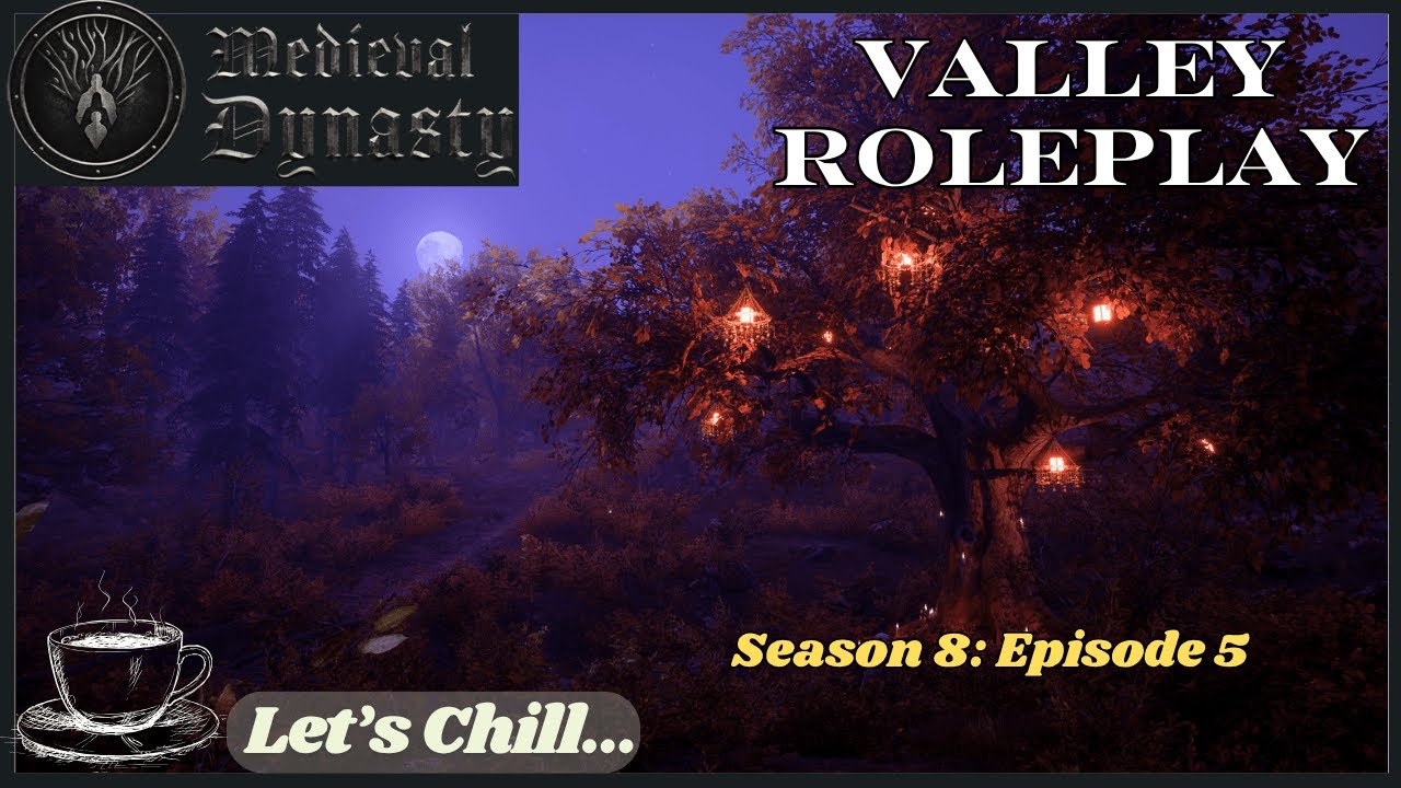 Season 8: Let's Chill and play Medieval Dynasty | Roleplay Playthrough - episode 5: Spooky Time!