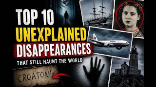 Top 10 Unexplained Disappearances That Still Haunt the World (Real Mysteries) #mystery #unexplained