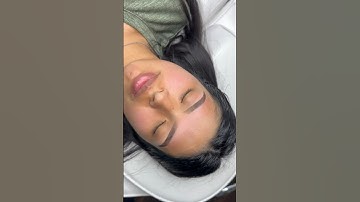 Hybrid brow tint🌷✨ #browtint #browlaminationtutorial #browshaping #brows