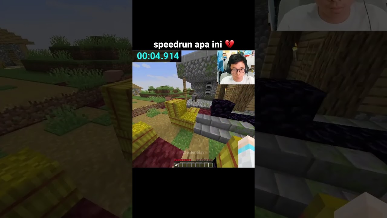 Momen Speedrun Minecraft