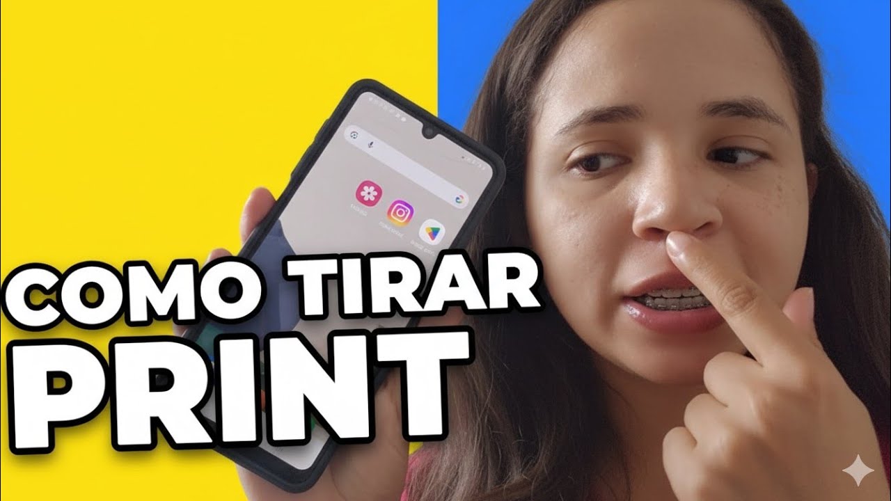 Como Tirar Print da Tela do Celular – Passo a Passo Fácil - YouTube