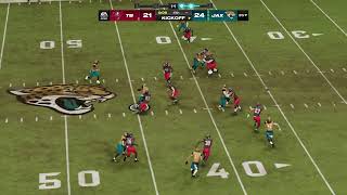Madden NFL 24 buccaneers vs jaguars (CPU vs CPU)