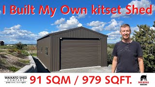 DIY Shed Project: Complete Build With A Waikato Kitset Shed | WaikatoSheds.co.nz