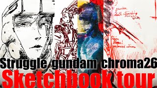 Comics, chroma, gundam and an unfamiliar page format