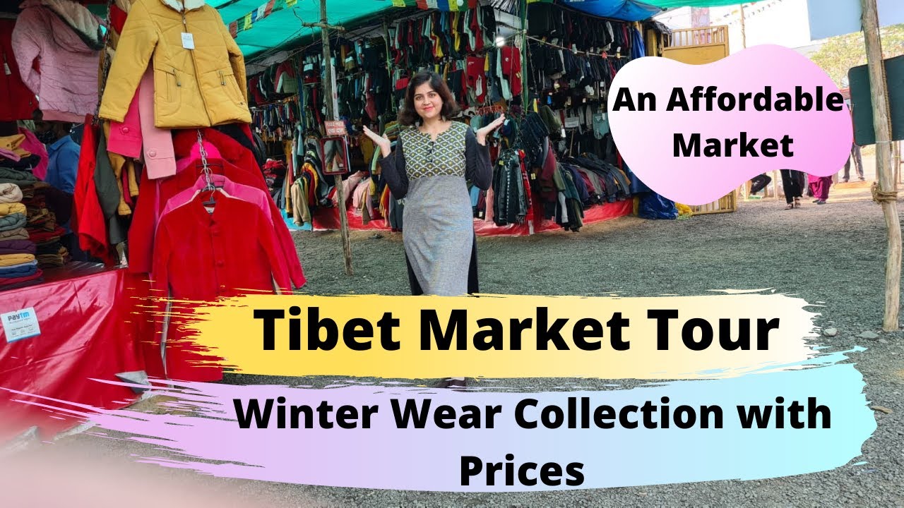 Tibet Market An affordable and quality winter wear market in NCR YouTube