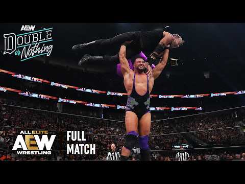 FULL MATCH: Wardlow vs Christian Cage \u002D Ladder Match | AEW Double or Nothing 2023