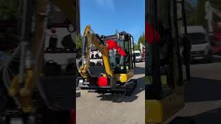 NEU bei uns: Minibagger CAT 301.6 Qualität und Komfort in einem! #mietpark #bau