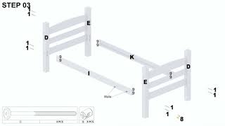 Bunk Bed (twin over twin) Assembly Video