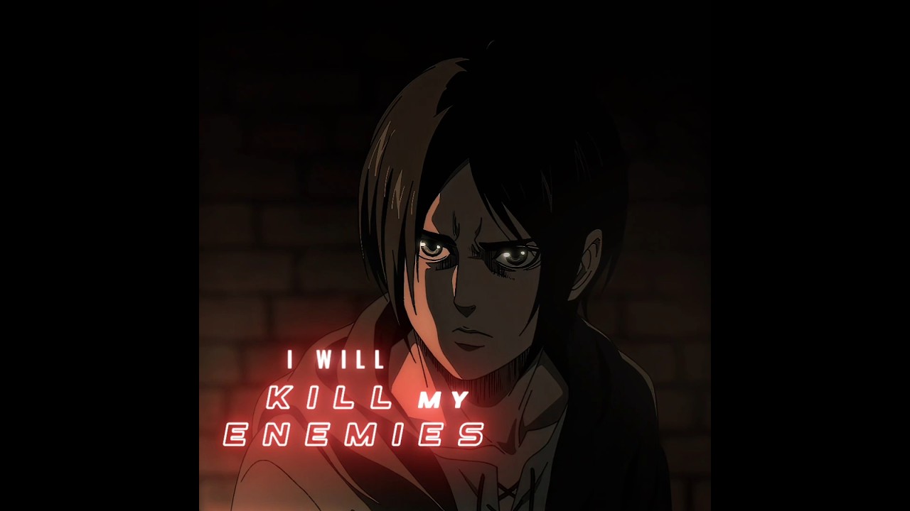 I will kill everyone, Every last one | Eren Yeager Edit | KREZUS - Skins (Slowed + Reverb)