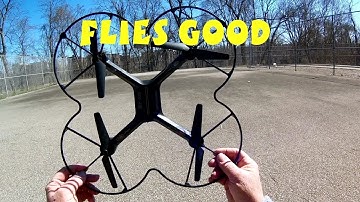 Sharper Image DX 4 Outdoor Flight Flies Good