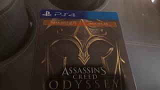 Unboxing Assassin’s Creed Odyssey Gold Edition Ps4 2018