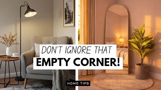 How to Decorate An EMPTY CORNER || Corner Decoration Ideas to  Elevate Your Space
