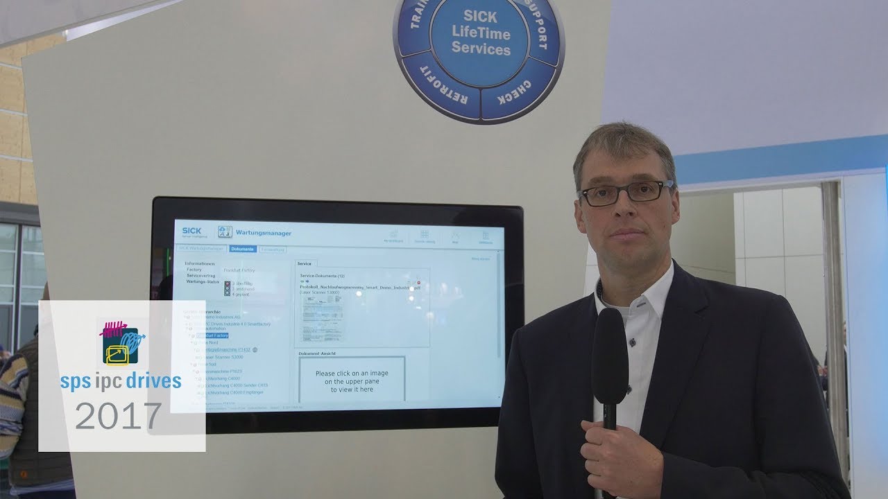 sps ipc drives 2017: Digitaler Wartungsmanager - SICK LifeTime Services | SICK AG