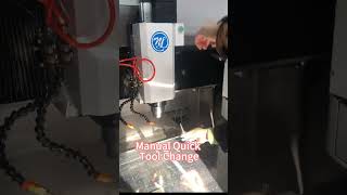 Besides 16 automatic tool changers, also manual quick tool changers available