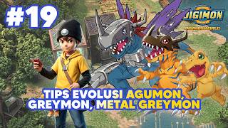 Tips Evolusi Agumon, Greymon, Metal Greymon - Digimon World Chapter 19