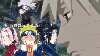 Naruto Team 7 | People you know [AMV]
