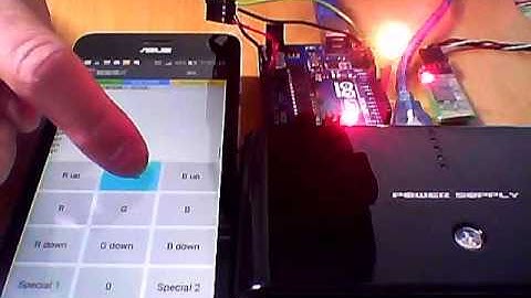 Arduino+藍芽+RGB LED控制