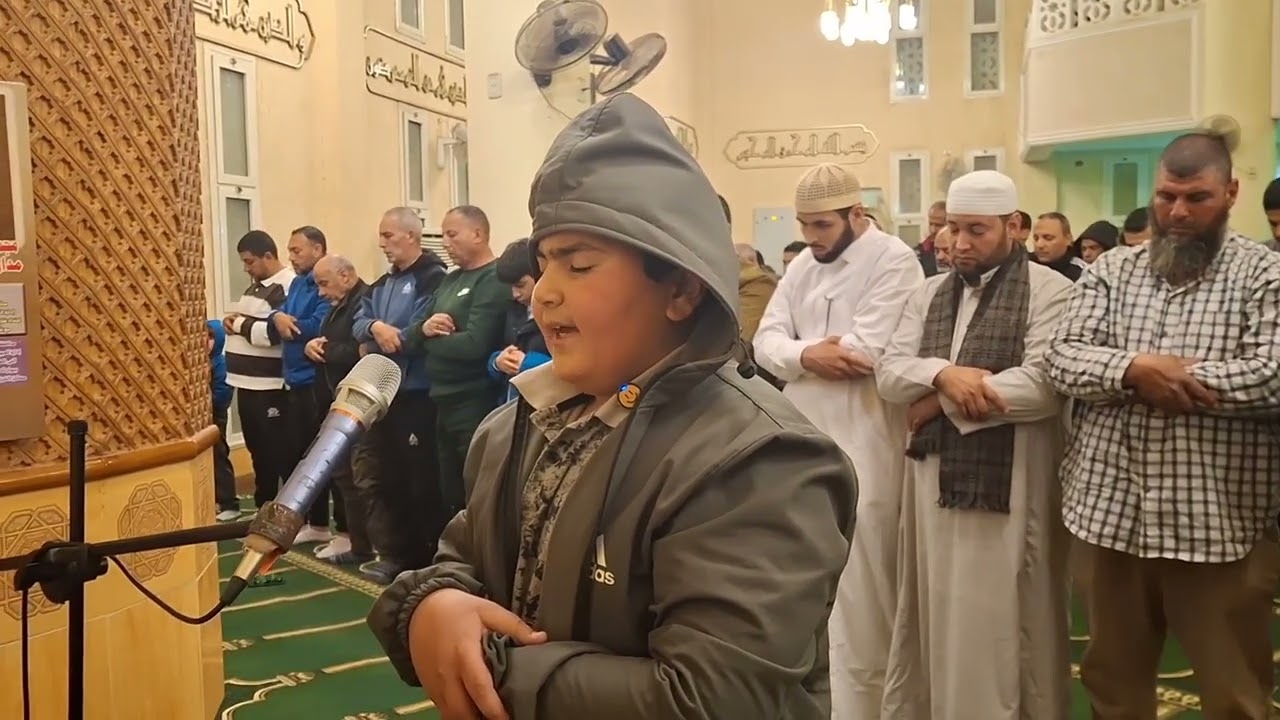 أول صلاة (إمامة) صلاة التراويح بمسجد نادي العبور رمضان ٢٠٢٦ 